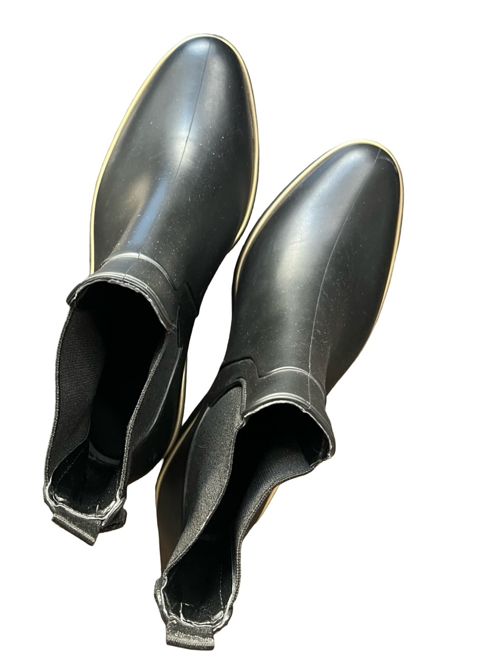 Kate Spade Sedgewick Chelsea Rain Boots Rubber Size 9 - Picture 5 of 6